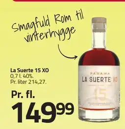 Fleggaard La Suerte 15 XO tilbud