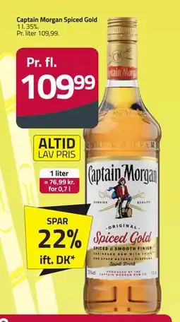 Fleggaard Captain Morgan Spiced Gold tilbud