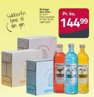 Fleggaard Birdcage Zero Tonic tilbud