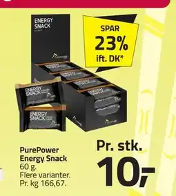 Fleggaard PurePower Energy Snack tilbud