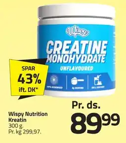 Fleggaard Wispy Nutrition Kreatin tilbud