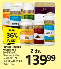 Fleggaard Fitness Pharma Kosttilskud tilbud