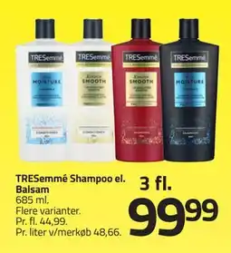 Fleggaard TRESemmé Shampoo el. Balsam tilbud