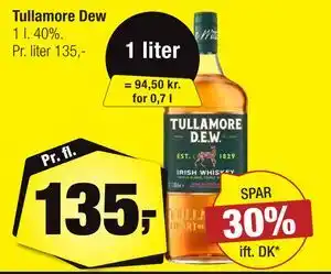 Tullamore Dew Irish Whiskey