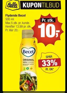 Calle Flydende Becel tilbud
