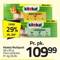 Fleggaard Kitekat Multipack tilbud