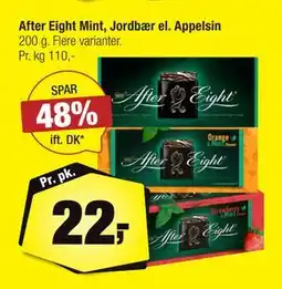 Calle After Eight Mint, Jordbær el. Appelsin tilbud