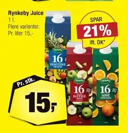 Calle Rynkeby Juice tilbud