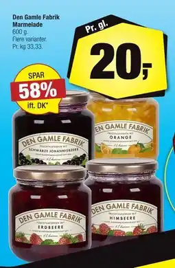 Calle Den Gamle Fabrik Marmelade tilbud