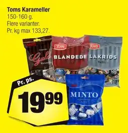 Calle Toms Karameller tilbud