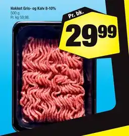 Calle Hakket Gris- og Kalv 8-10% tilbud
