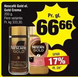Calle Nescafé Gold el. Gold Crema tilbud