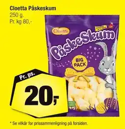 Calle Cloetta Påskeskum tilbud