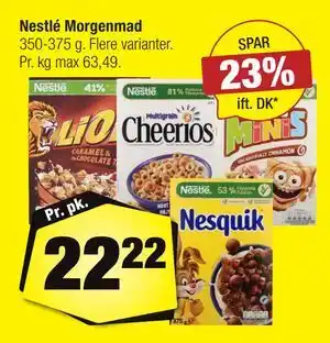 Calle Nestlé Morgenmad tilbud