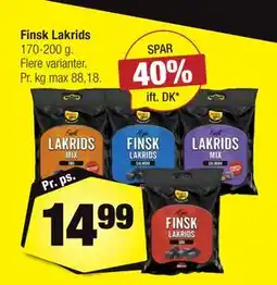 Calle Finsk Lakrids tilbud