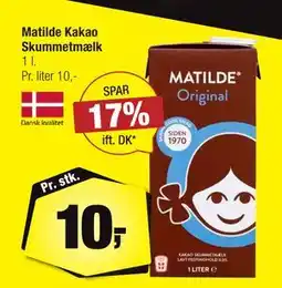 Calle Matilde Kakao Skummetmælk tilbud