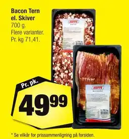 Calle Bacon Tern el. Skiver tilbud