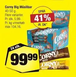 Calle Corny Big Müslibar tilbud