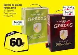 Calle Castillo de Gredos Rød el. Hvid tilbud