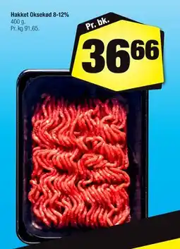 Calle Hakket Oksekød 8-12% tilbud