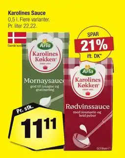 Calle Karolines Sauce tilbud