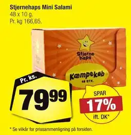 Calle Stjernehaps Mini Salami tilbud