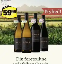 Calle Spier Reserve Collection tilbud