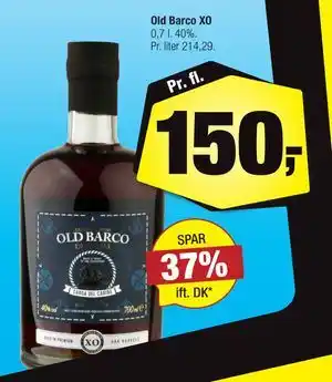 Calle Old Barco XO tilbud