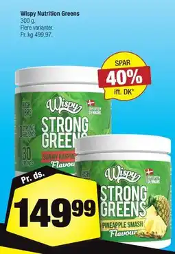 Calle Wispy Nutrition Greens tilbud