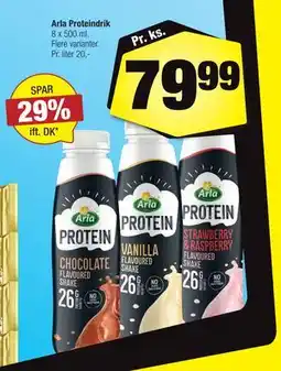 Calle Arla Proteindrik tilbud