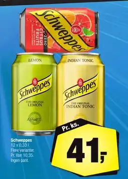Calle Schweppes tilbud