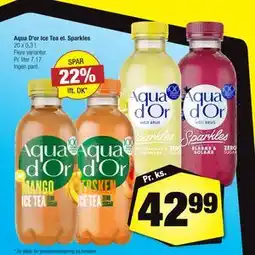 Calle Aqua D'or Ice Tea el. Sparkles tilbud