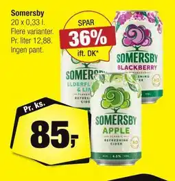 Calle Somersby tilbud