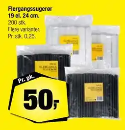 Calle Flergangssugerør 19 el. 24 cm tilbud