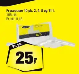 Calle Fryseposer 10 pk. 2, 4, 8 og 11 l tilbud