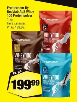 Calle Frontrunner By Bodylab ApS Whey 100 Proteinpulver tilbud
