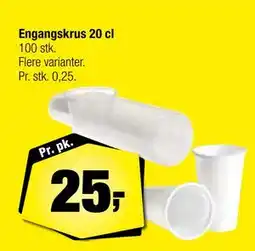 Calle Engangskrus 20 cl tilbud