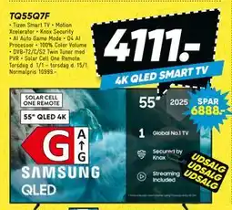 Bilka Samsung TQ55Q7F tilbud