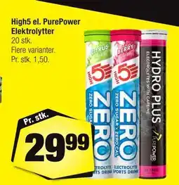 Calle High5 el. PurePower Elektrolytter tilbud