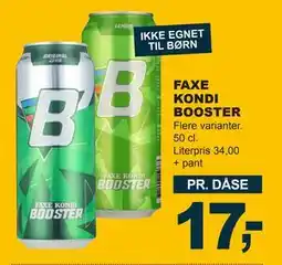 Let-Køb FAXE KONDI BOOSTER tilbud