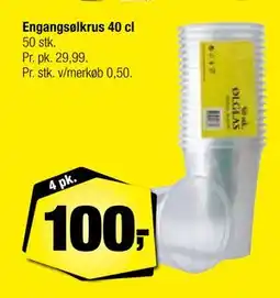 Calle Engangsølkrus 40 cl tilbud