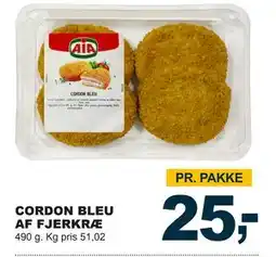 Let-Køb CORDON BLEU AF FJERKRÆ tilbud