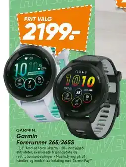 Bilka Garmin Forerunner 265/265S tilbud
