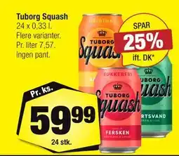 Calle Tuborg Squash tilbud
