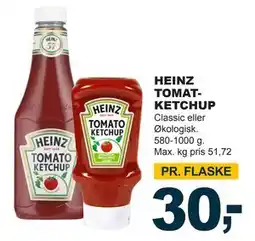 Let-Køb HEINZ TOMATKETCHUP tilbud