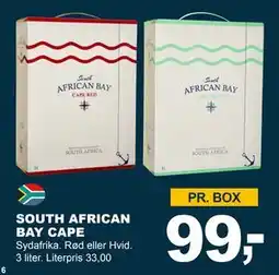 Let-Køb SOUTH AFRICAN BAY CAPE tilbud