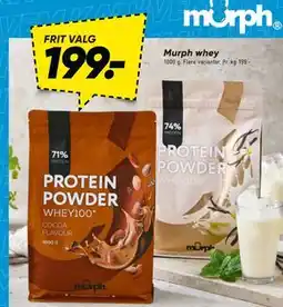 Bilka Murph whey tilbud