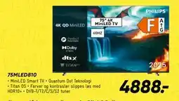 Bilka PHILIPS 75MLED810 tilbud