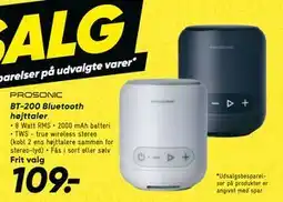 Bilka BT-200 Bluetooth højttaler tilbud