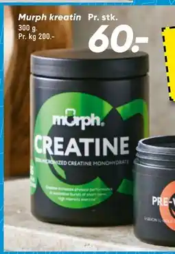 Bilka Murph kreatin tilbud